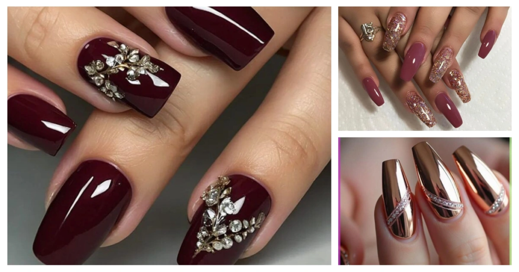 Beautiful nail art French tip nail art design for everyday wear