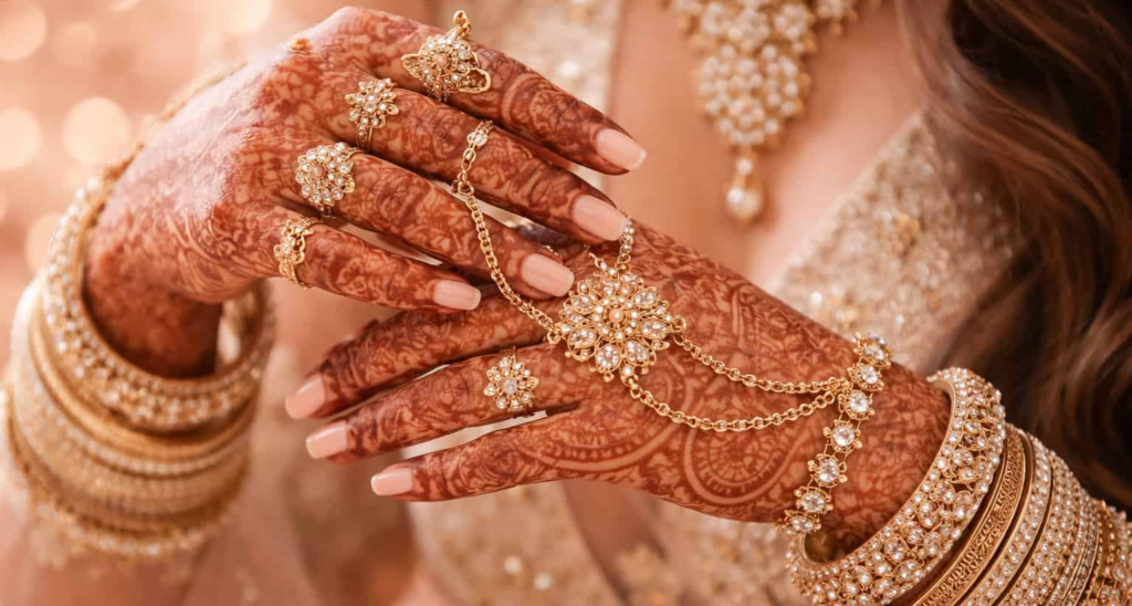Bridal Fashion guide featuring beautiful wedding lehengas, sarees, pastel outfits, and modern bridal gowns.
