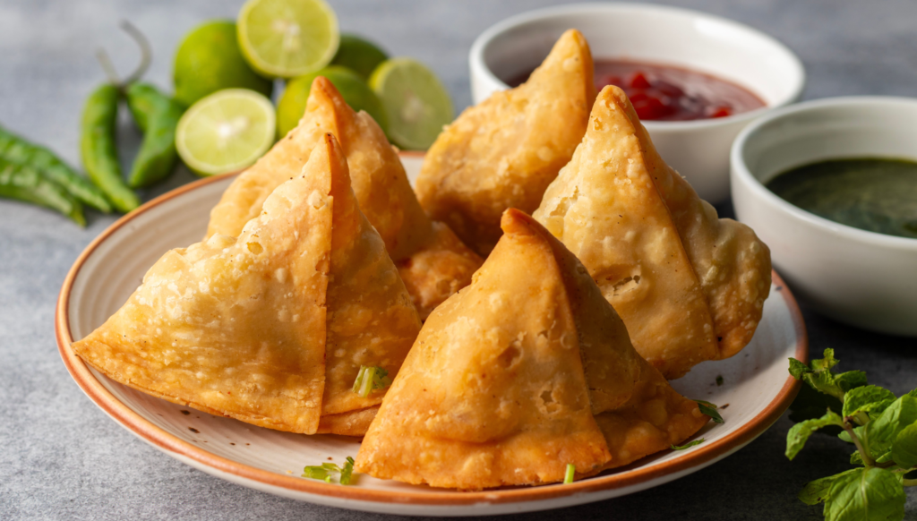 Popular Indian fast food and snacks