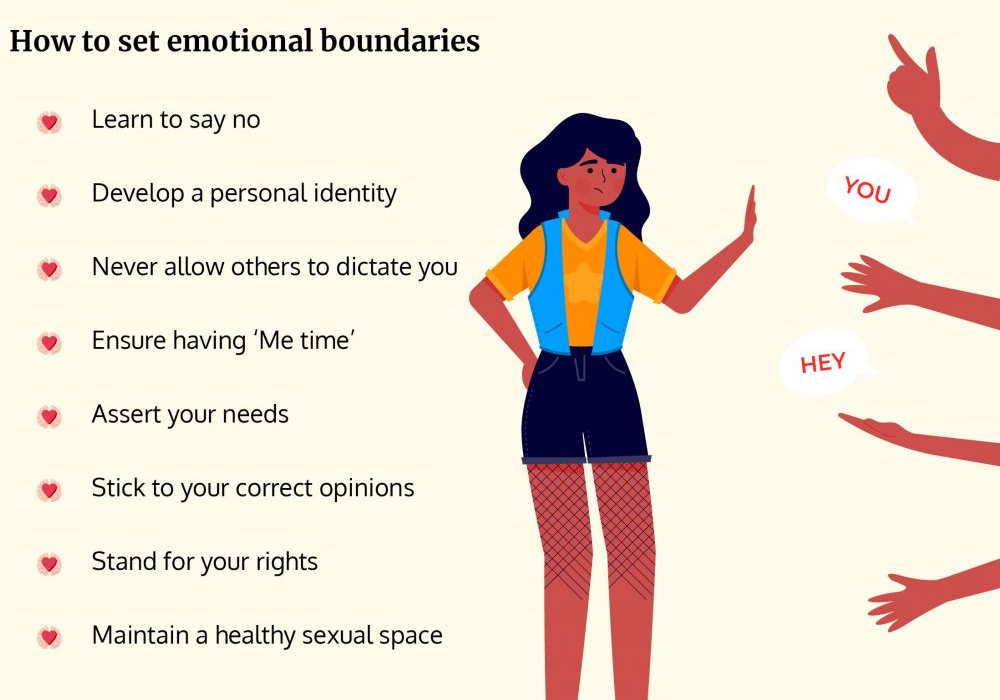 Emotional boundaries for healthy relationships and personal well-being