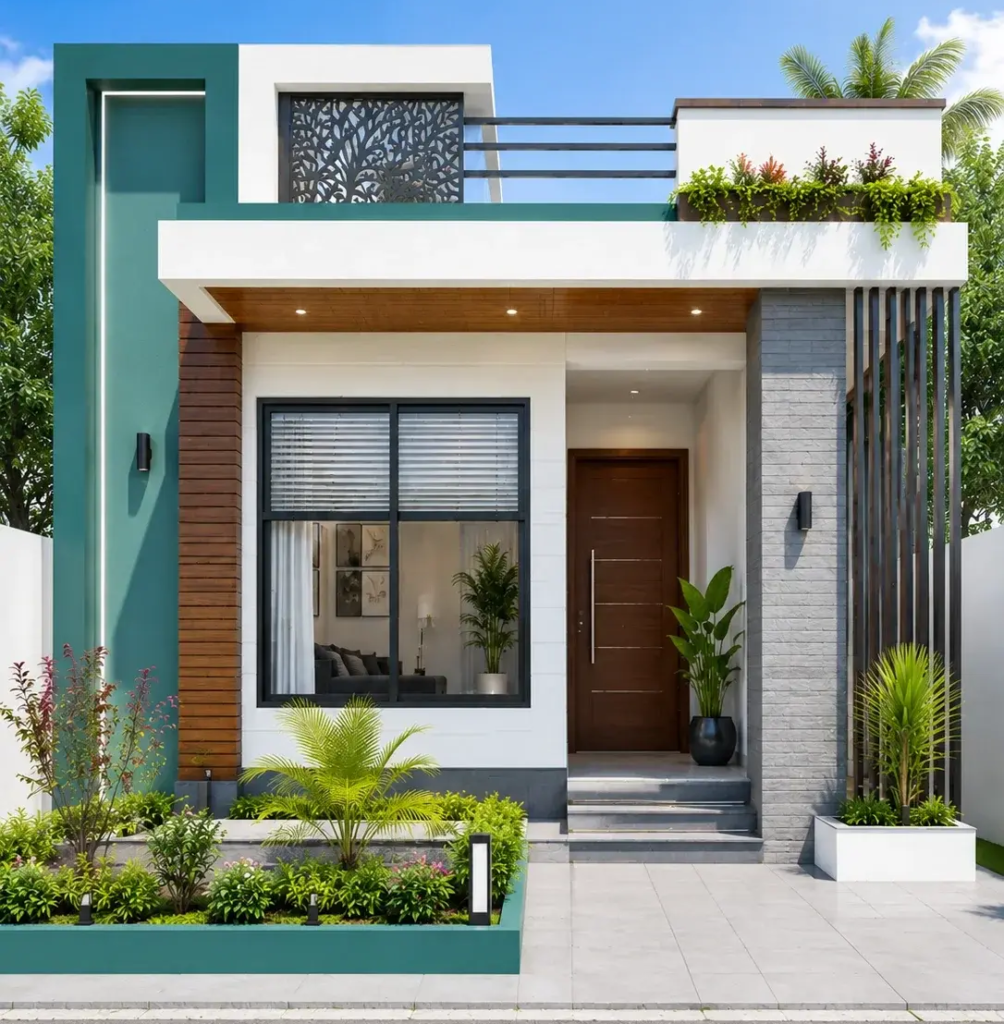 Best small house elevation ideas with simple and modern designs
