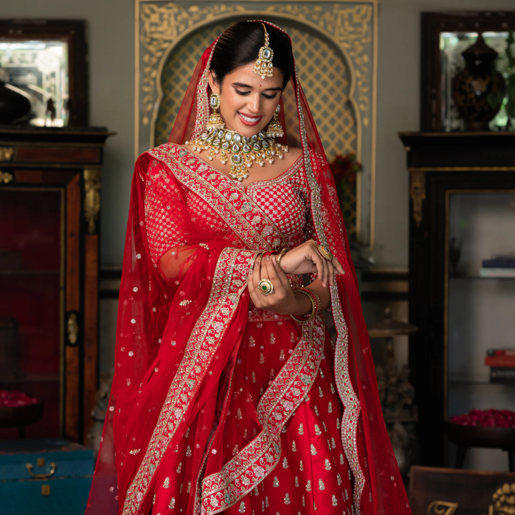 Bridal Fashion guide featuring beautiful wedding lehengas, sarees, pastel outfits, and modern bridal gowns.
