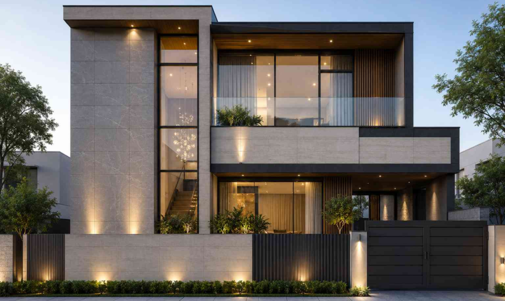 Best small house elevation ideas with simple and modern exterior designs